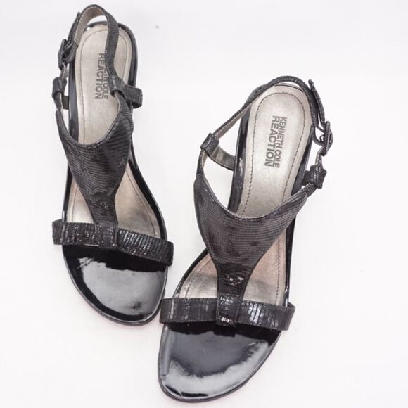 Kenneth Cole Reaction Cabin Fun Sandal Wedges, 8.5 - Picture 1 of 15